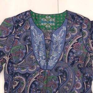 Boho, paisley design top